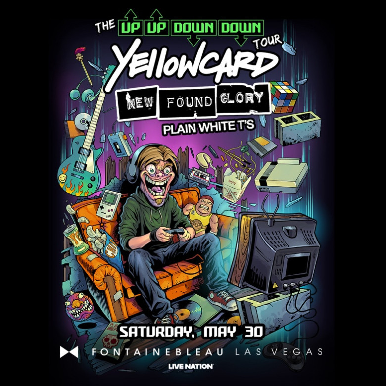 Yellowcard, New Found Glory &amp; Plain White T’s Team Up for a Massive 2026 Tour — With a Las Vegas Stop at Fontainebleau